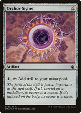 Sinete Orzhov / Orzhov Signet - Magic: The Gathering - MoxLand